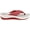 Red Printed Fabric, variant on Clarks Arla Glison Womens Flip Flops