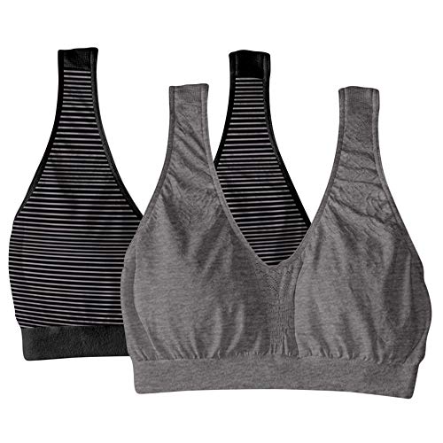 Maidenform Bali Comfort Revolution Modern Seamless Wirefree Bra Black