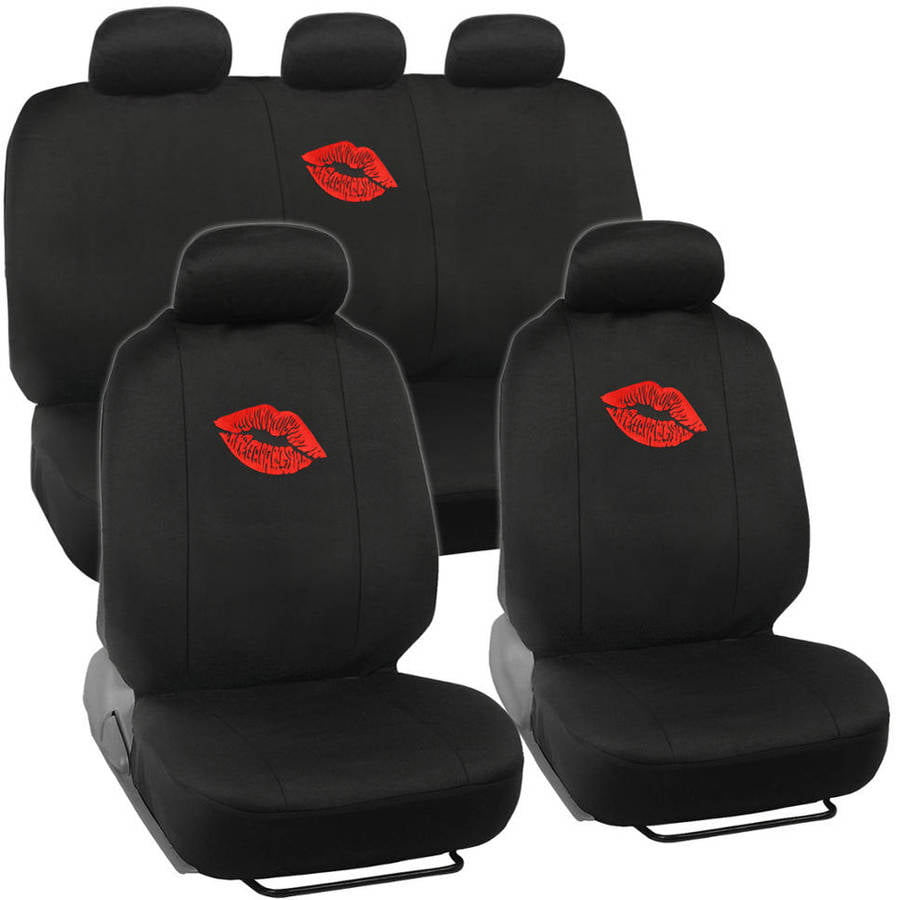 red seat covers walmart