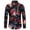 Black, variant on IROINNID Graphic Shirts for Men Rose Printed Seaside Holiday Style Long -Sleeved Shirt,Red