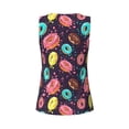 thumbnail image 6 of Goofa Donuts1 Printed Womens Workout Tops for Women Sleeveless Yoga Shirts Athletic Running Tank Tops Sleeveless Gym Clothes Workout Apparel-X-Large, 6 of 9