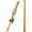 Bamboo-Tan, variant on Brazos Rustic Wood Walking Stick, Twisted Hickory, Traditional Style Handle, for Men & Women, 48"