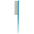 thumbnail image 2 of Dog Comb, Pet Hair Comb Removes Matted Fur Effective With Long And Short Stainless Steel Teeth For Long Short Haired Dogs And Cats Blue, 2 of 8