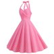 thumbnail image 3 of WILLBEST Vestidos Casuales para Mujer Cortos Vestido de Fiesta con Cremallera y Cuello En V sin Mangas y Estampado de Lunares A Cuadros para Mujer Chica, 3 of 3