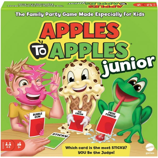 Apples to Apples Junior, Fun Family Game for 9 YearOlds and Up