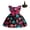 Black, variant on Cute Retro Witch Costume Dress for Teens Halloween Fancy Dress Party Cosplay Outfit Black 150