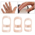 thumbnail image 4 of Férula Para Dedos, 8 9 10 Ligera Fácil De Usar Férula Lateral Redonda Plástico Gran Protección Para Hospitales ANGGREK Beleza, Cuidado e Higiene, 4 of 7