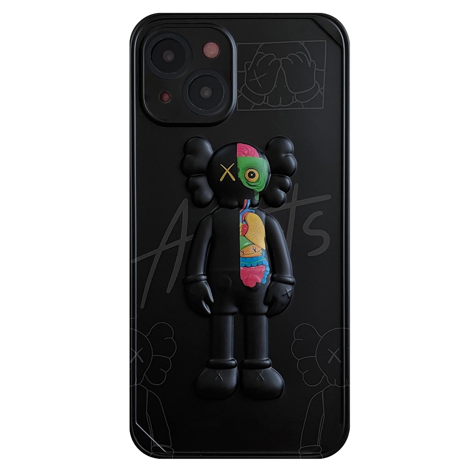 DOWINTIGER Cool iPhone 13 Case for Boys Men, Kawaii 3D Cartoon Street