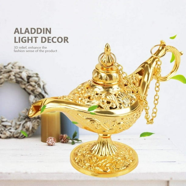 Aladdin The Genie Oil lamps - Brass Genie Aladdin Lamp 5 