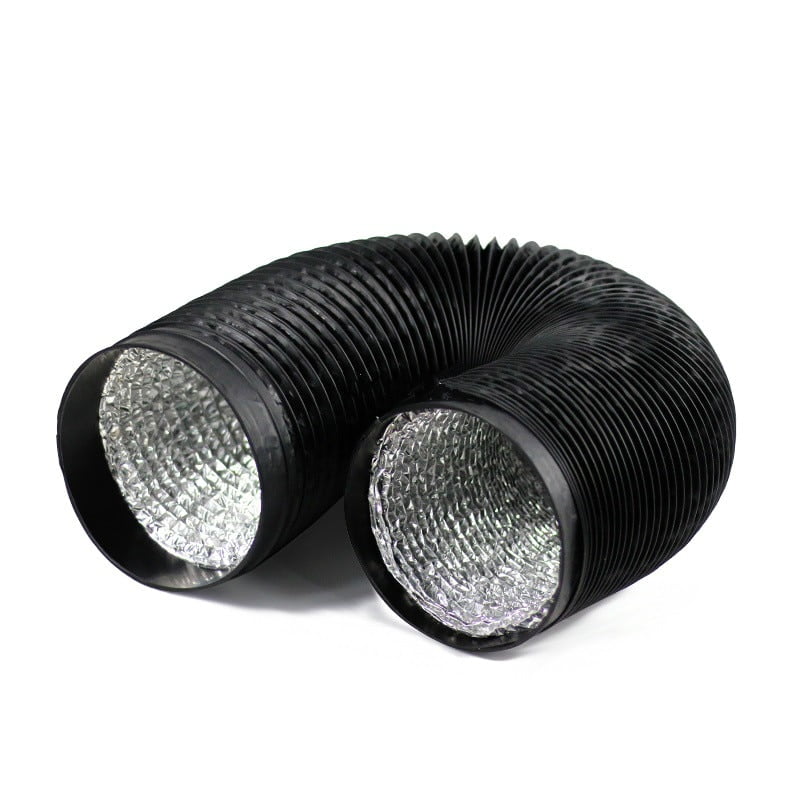 PVC aluminum foil exhaust pipe telescopic hose for range hood fume