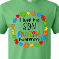 thumbnail image 4 of Inktastic I Love my Son Autism Awareness T-Shirt, 4 of 5