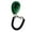 Green, variant on FAMTKT Dog Clicker for Training Pet Supplies 1 Piece New Dog Pet Click Clicker Training Trainer Aid Wrist Strap