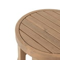 thumbnail image 2 of Aston Outdoor Acacia Wood Side Table, Brown Wash, 2 of 8