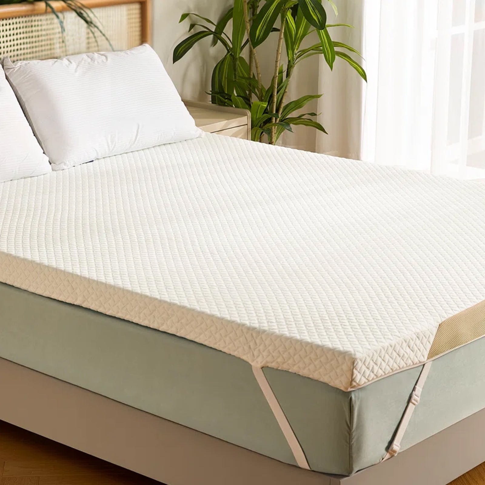 Kieperi 3 Inch Memory Foam Camping Mattress,Waterproof Roll Up Mattress for Floor,Car Foam Sleeping Mats＆Cot Mattress,Portable Foam Camping Pad with : PERLECARE 3 Inch Gel Memory Foam Mattress Topper for