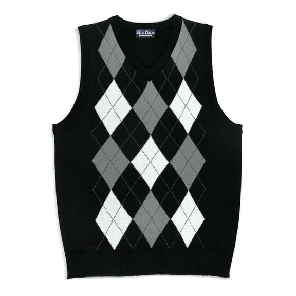 Blue Ocean Boys Argyle Vest (sv-255 Boys)