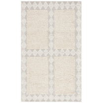 SAFAVIEH Natura Raleigh Geometric Area Rug, Beige/Ivory, 6' x 9'