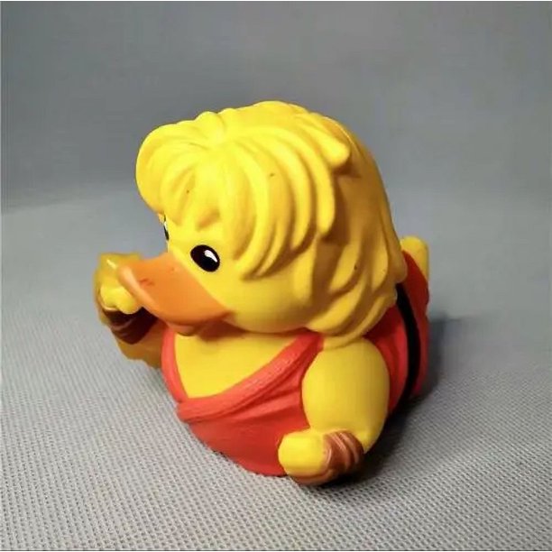 Numskull pequeño pato amarillo a granel genuino, adorno de figura, pato de goma, TUBBZ, personaje de juego, película, modelo periférico, juguete
