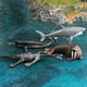 thumbnail image 2 of Juego de figuras de animales marinos genéricas realistas de PVC para niños, 4 piezas, 2 of 3