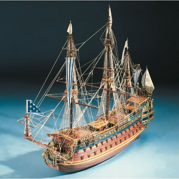 Mantua Model 796 Soleil Royale - Scale 1:77 - Plank On Bulkhead - Length 41" (1030 mm)