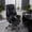 Black-Fabric, variant on Ultifit Big and Tall Office Chair, Adult Fabric Massage Lumbar Pillow High Back Executive Chairs with Footrest and Adjustable Armrest, Gray
