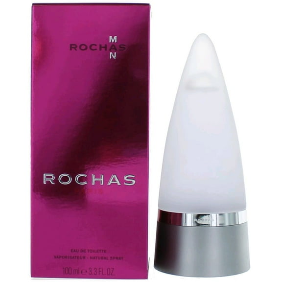 Rochas Man by Rochas Eau De Toilette Spray 3.4 oz