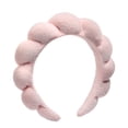 thumbnail image 2 of Enchante Crescent Pink Spa Headband with Soft Comfort Design for Skincare & Makeup, 2 of 8