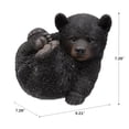 thumbnail image 4 of Hi-Line Gift Ltd. Baby Black Bear Lying, 4 of 6