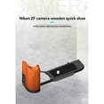 thumbnail image 4 of Camera Plate For Nikon ZF Camera Plate L-Shape Camera Wooden Grip Stabiliser Vertical Shooting Bracket, 4 of 8