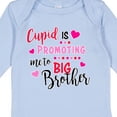 thumbnail image 4 of Inktastic Cupid is Promoting Me to Big Brother Boys Long Sleeve Baby Bodysuit, 4 of 5