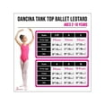 thumbnail image 5 of Dancina Girls' Ballet Leotard Tank Top Cotton with Front Lining, 5 of 5