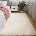 thumbnail image 3 of Manta de noche de lana de seda de color sólido para niñas, alfombra de felpa para dormitorio, alfombra de silicona antideslizante con base para sala de estar, alfombra bonita, 3 of 5