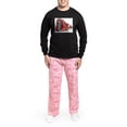 thumbnail image 5 of CafePress - Hangin' Out - Men's Long Sleeve Loose Fit Cotton Dark Pajama Set, 5 of 7