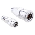thumbnail image 5 of koolsoo Raccords de Raccord de Raccord d'Accouplement Pneumatique en Métal 30SP+30PP, 5 of 5