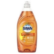 Dawn Ultra Antibacterial Dishwashing Liquid Dish Soap, Orange Scent, 19.4 fl oz