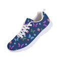 thumbnail image 5 of Psesaysky Women's Walking Shoes Butterflies Print Sneakers Women and Teens Lightweight and Wear-Resisitant Sports Shoes, 5 of 7