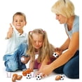 thumbnail image 4 of Cupcake Toppers Fulanfudi - Balón de fútbol de espuma para niños (24 unidades), 4 of 7