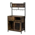 thumbnail image 5 of Furniture Style Dog Crate Composite Desk Hutch Pet Friendly Furniture, 5 of 6