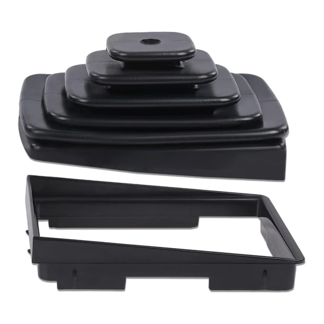 JIAHAOO Shifter Boot Retainer Bezel Kit for Jeep Wrangler TJ 1997 2004 Quality Tested Easy Install Direct Replacement OEM 52078558