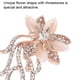 thumbnail image 3 of Broche De Moda Delicado Y Hermoso, Alfiler De Diamantes De Imitación De Mano De Obra Exquisita, Para Amigas, 3 of 7