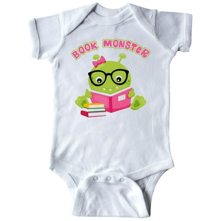 

Inktastic Book Monster Girl Gift Baby Girl Bodysuit