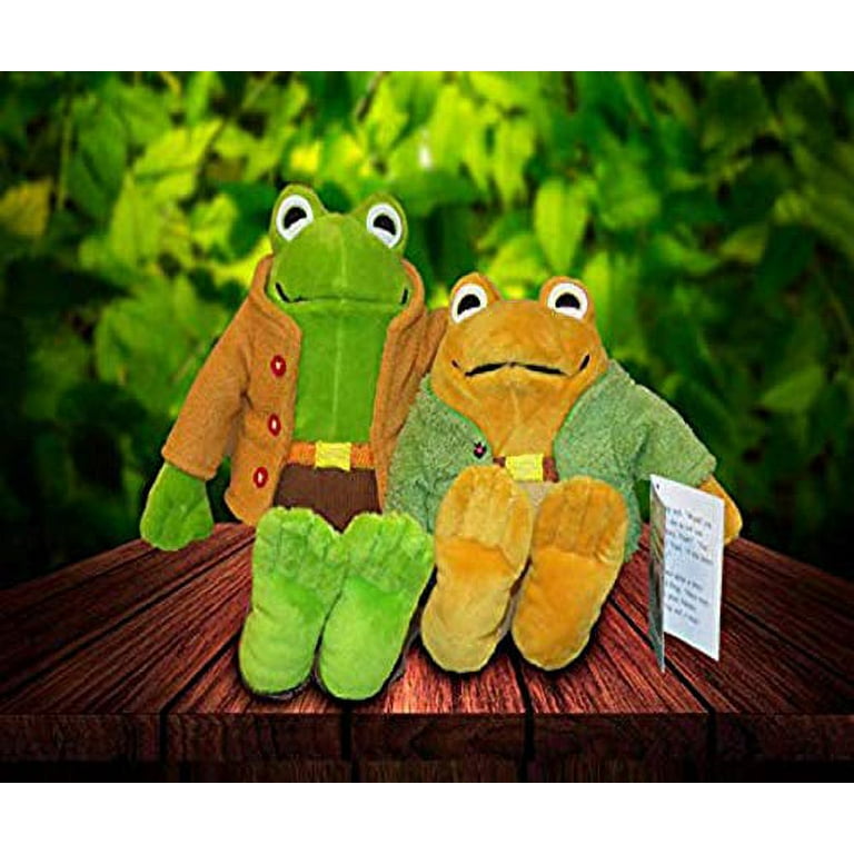 YOTTOY Frog and Toad Plush Friends (Frog & Toad Set) 