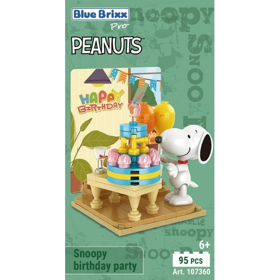 Bluebrixx Snoopy birthday party Set 107360