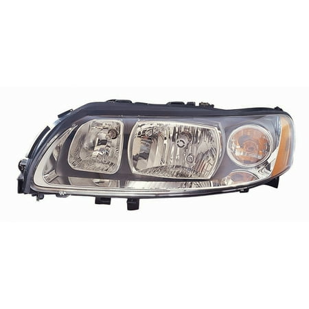 Volvo Headlight - 2005-2007 Volvo V70 Aftermarket Driver Side Front Head Lamp Assembly 312768310 NSF