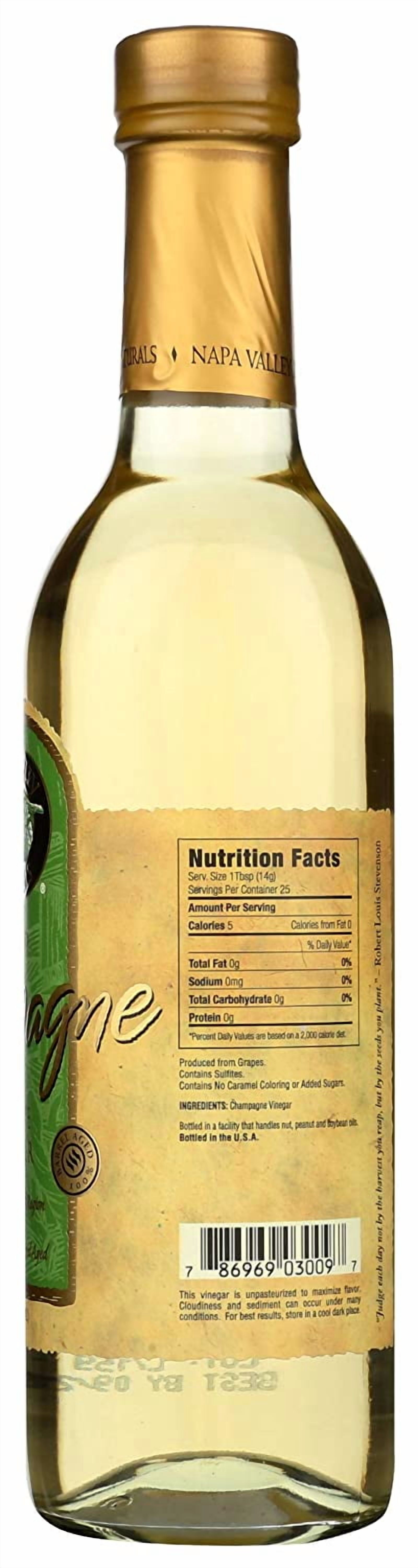 Napa Valley Naturals Champagne Reserve Wine Vinegar 12.7 fl oz Pack of 4