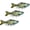 3 PCS A, variant on Jointed Propeller Tail Fishing Lure for Bass Pike Walleye Freshwater3 PCS A