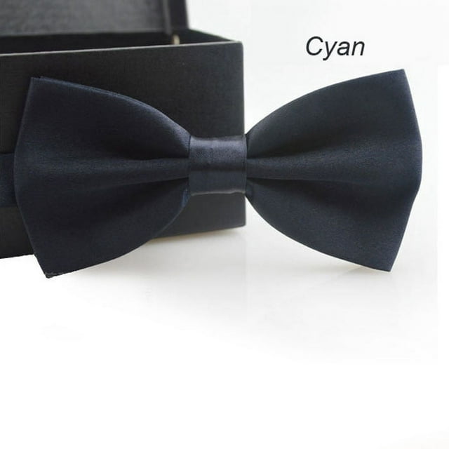 Nœud Papillon Classique Cyan pour Mariage Cravate Cravate Homme Fantaisie Mode Cravate de Smoking
