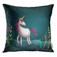 thumbnail image 1 of RYLABLUE Personnage de Little Unicorn Housse de Coussin Fée de Rêve Numérique Sombre, 1 of 1