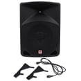 thumbnail image 3 of Pair Rockville Power Gig RPG10 10" Powered Active 1200 Watt 2-Way DJ PA Speakers, 3 of 10