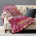 thumbnail image 2 of LHSHID 50th Birthday Gifts for Women Happy 50th Birthday Decorations for Women 50 Year old Gifts for Women 50th Birthday Gift Ideas for Her Wife Mom Sister Friend Flannel Throw Blanket 60"x80", 2 of 7