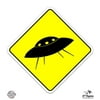 UFO Area - 3" Vinyl Sticker - For Car Laptop I-Pad Phone Helmet Hard Hat - Waterproof Decal